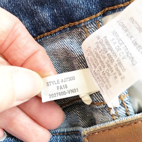 MADEWELL Slim Straight Jeans Distressed Button Front Wellmoor Womens 30 Tall - Picture 8 of 12